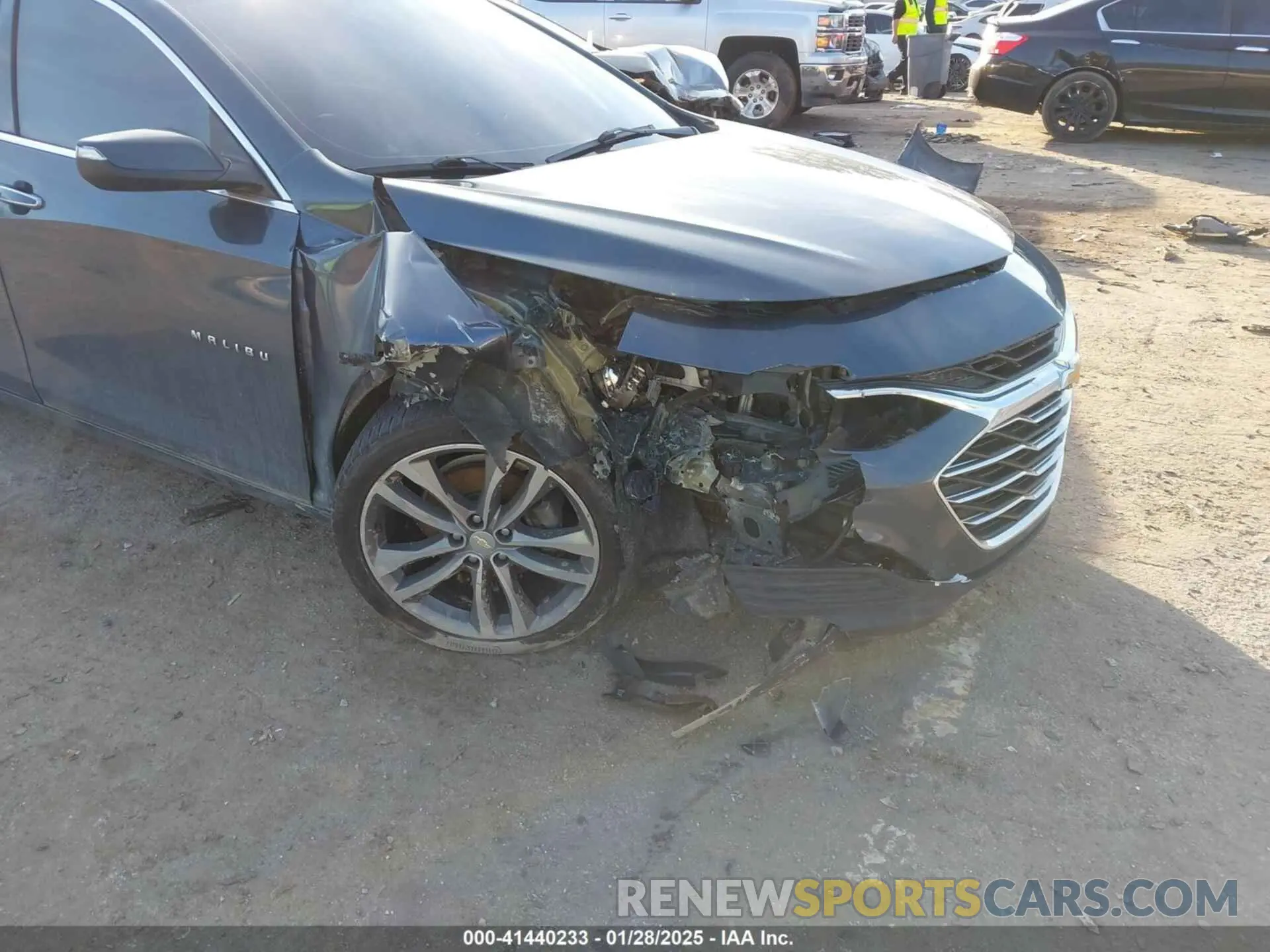 6 Photograph of a damaged car 1G1ZE5SX6LF008128 CHEVROLET MALIBU 2020