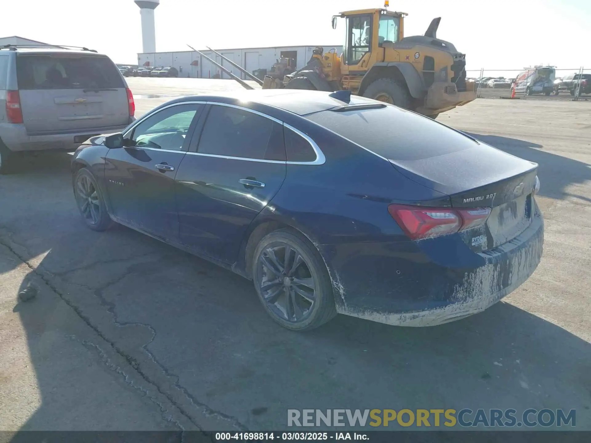 3 Photograph of a damaged car 1G1ZE5SX8LF026162 CHEVROLET MALIBU 2020