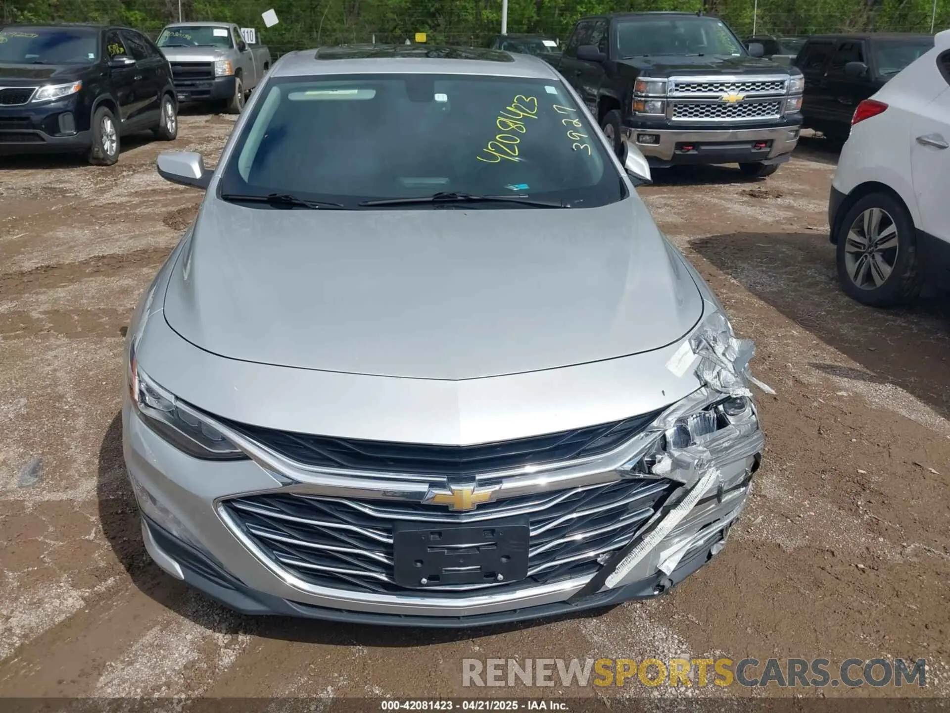 12 Photograph of a damaged car 1G1ZE5SX8LF032978 CHEVROLET MALIBU 2020