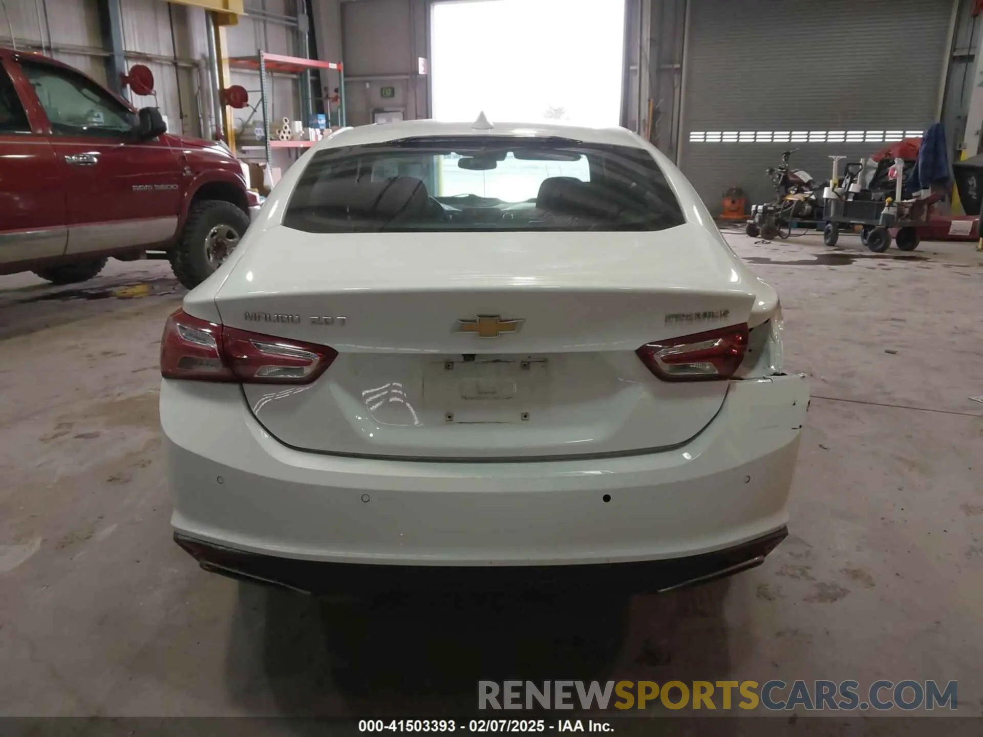 16 Photograph of a damaged car 1G1ZE5SX8LF143420 CHEVROLET MALIBU 2020