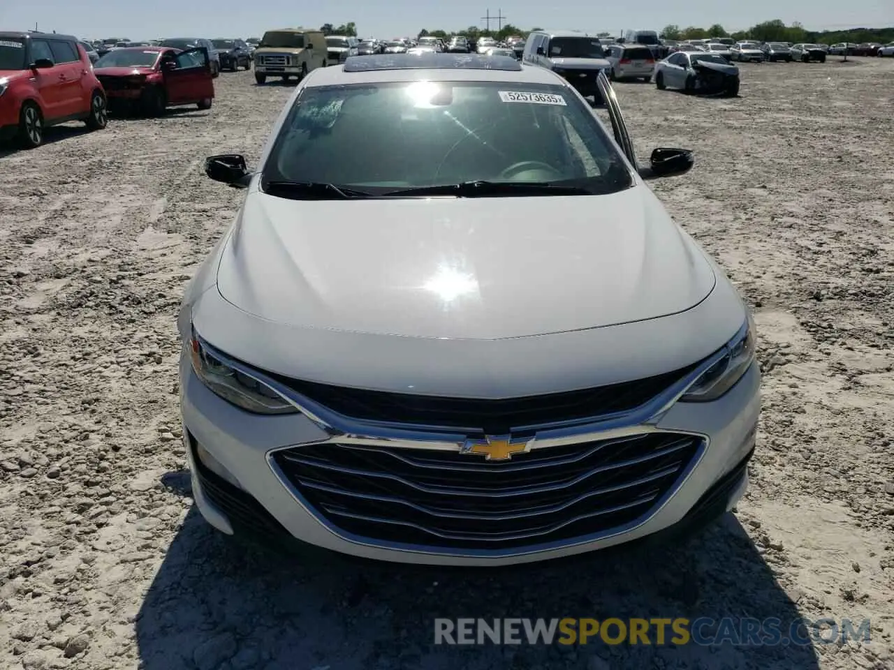 5 Photograph of a damaged car 1G1ZE5SX9LF009256 CHEVROLET MALIBU 2020