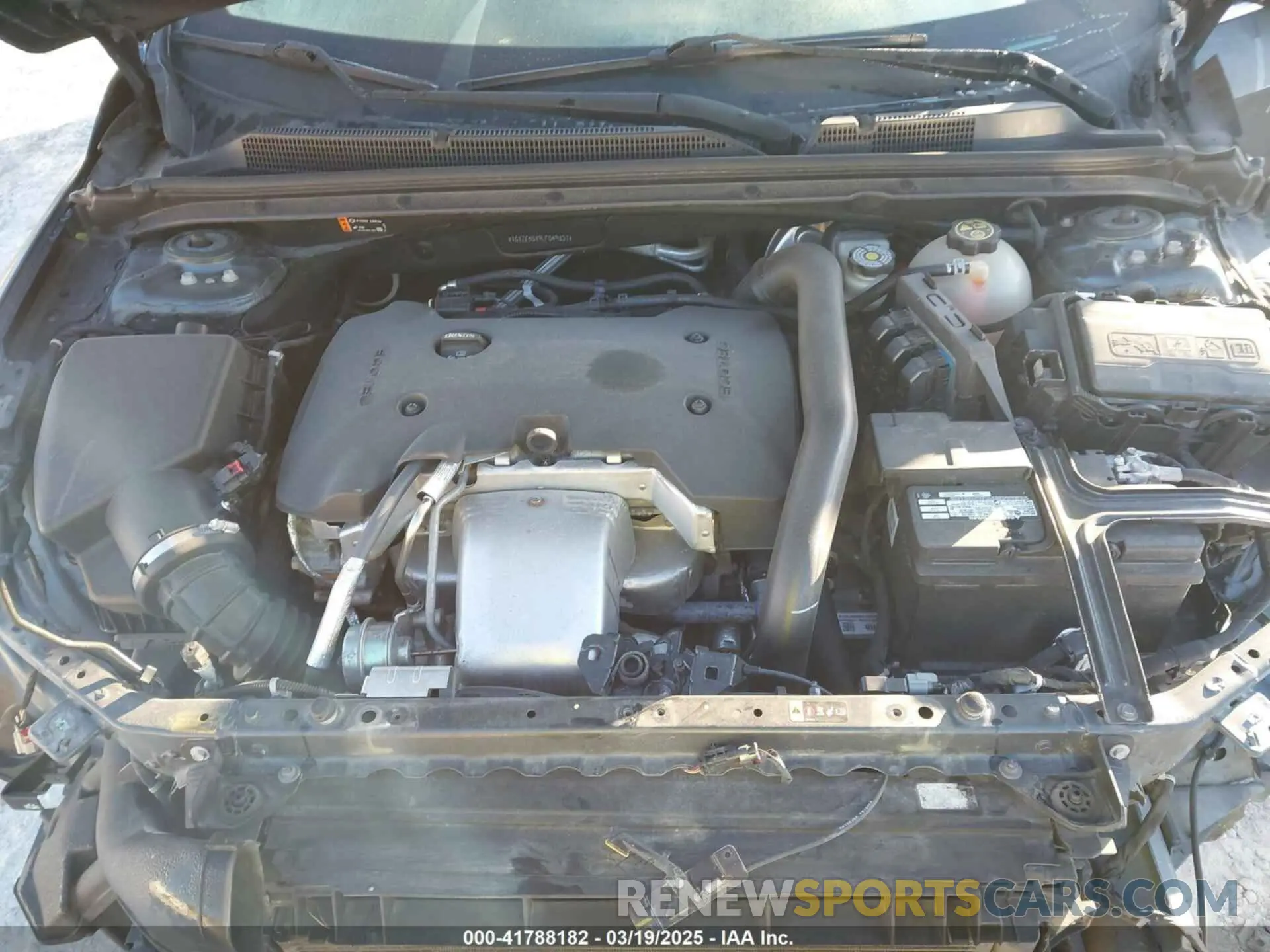 10 Photograph of a damaged car 1G1ZE5SX9LF049837 CHEVROLET MALIBU 2020