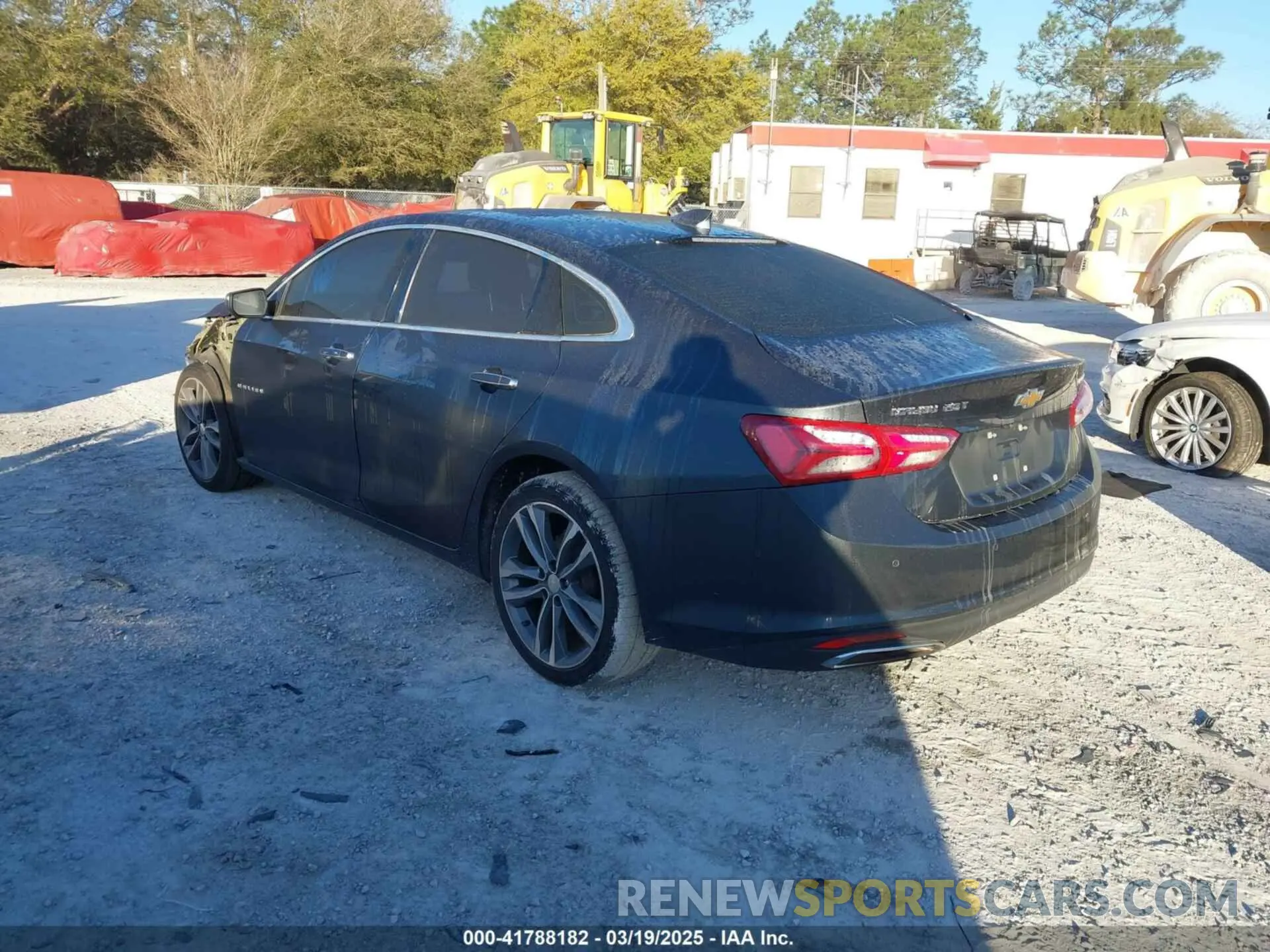 3 Photograph of a damaged car 1G1ZE5SX9LF049837 CHEVROLET MALIBU 2020