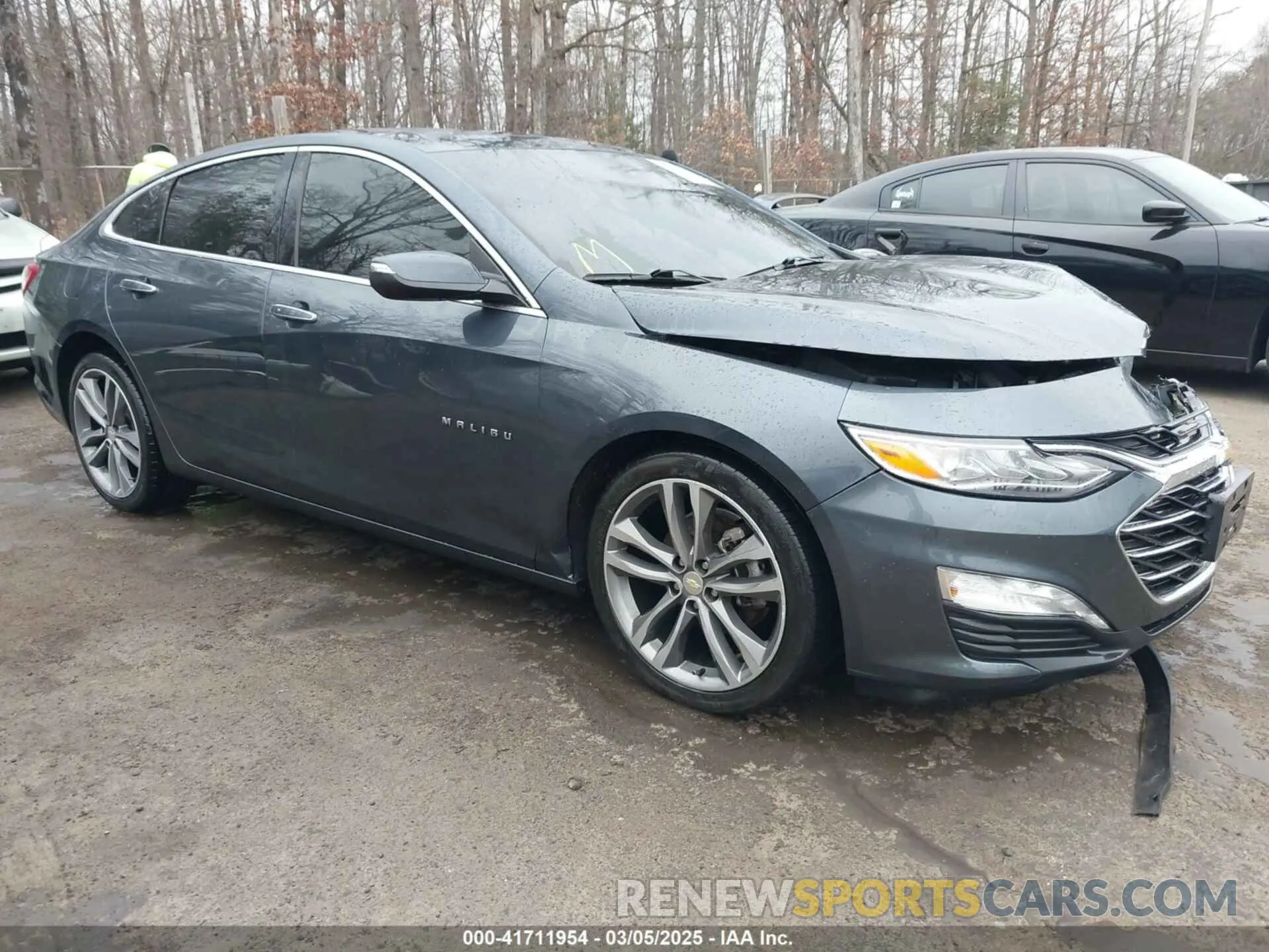 1 Photograph of a damaged car 1G1ZE5SX9LF092137 CHEVROLET MALIBU 2020