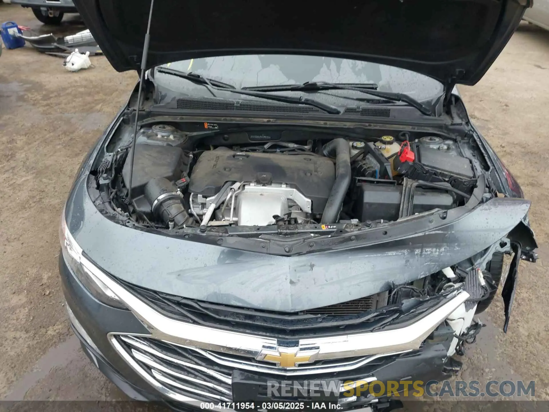 10 Photograph of a damaged car 1G1ZE5SX9LF092137 CHEVROLET MALIBU 2020