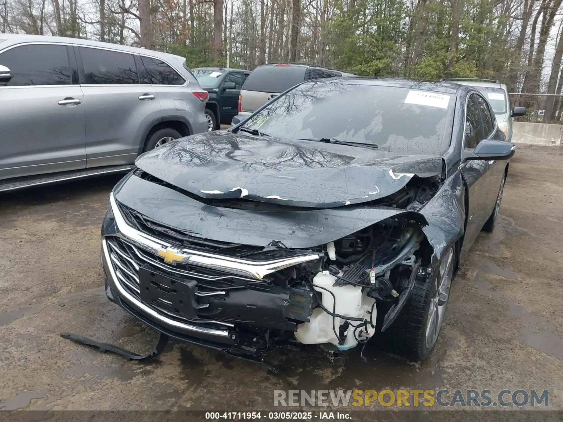 6 Photograph of a damaged car 1G1ZE5SX9LF092137 CHEVROLET MALIBU 2020