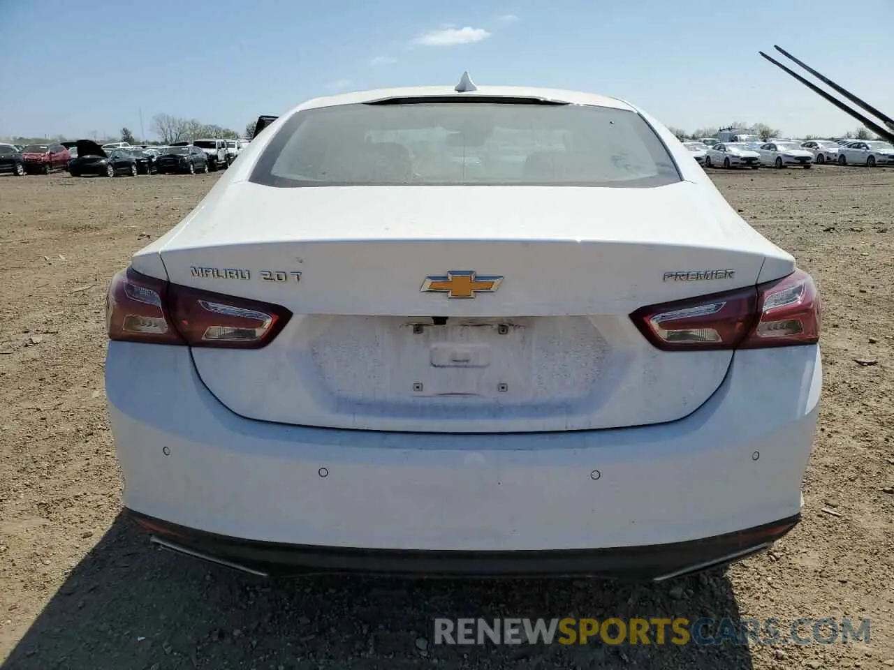 6 Photograph of a damaged car 1G1ZE5SX9LF141644 CHEVROLET MALIBU 2020