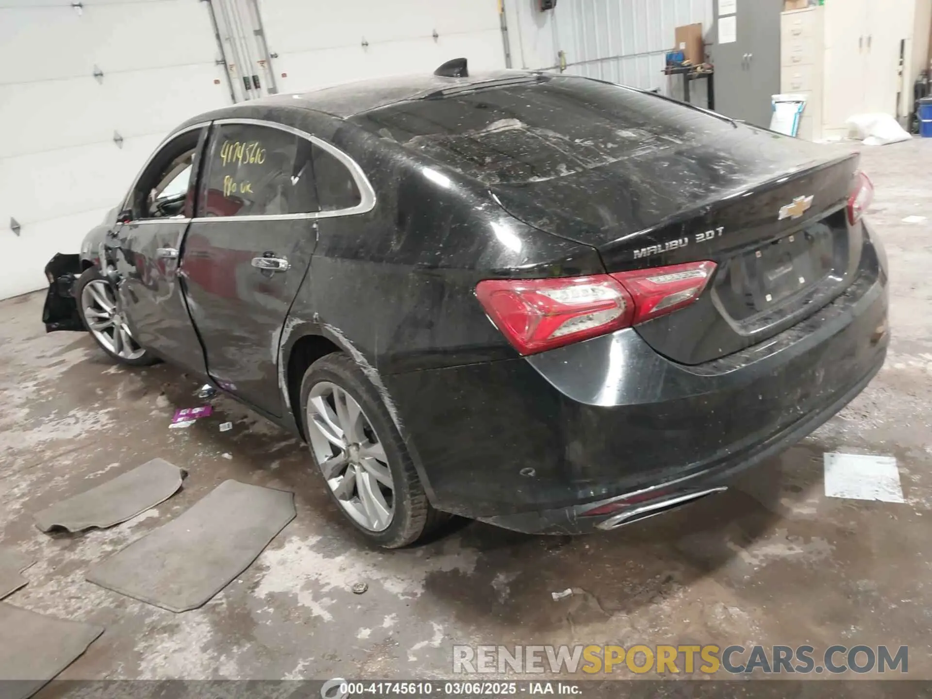 3 Photograph of a damaged car 1G1ZE5SXXLF013560 CHEVROLET MALIBU 2020