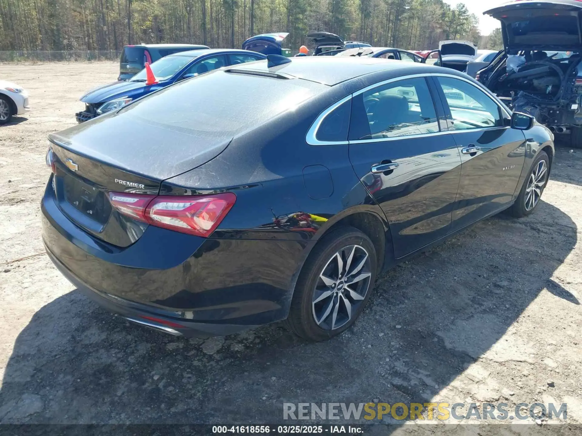 4 Photograph of a damaged car 1G1ZE5SXXLF065111 CHEVROLET MALIBU 2020