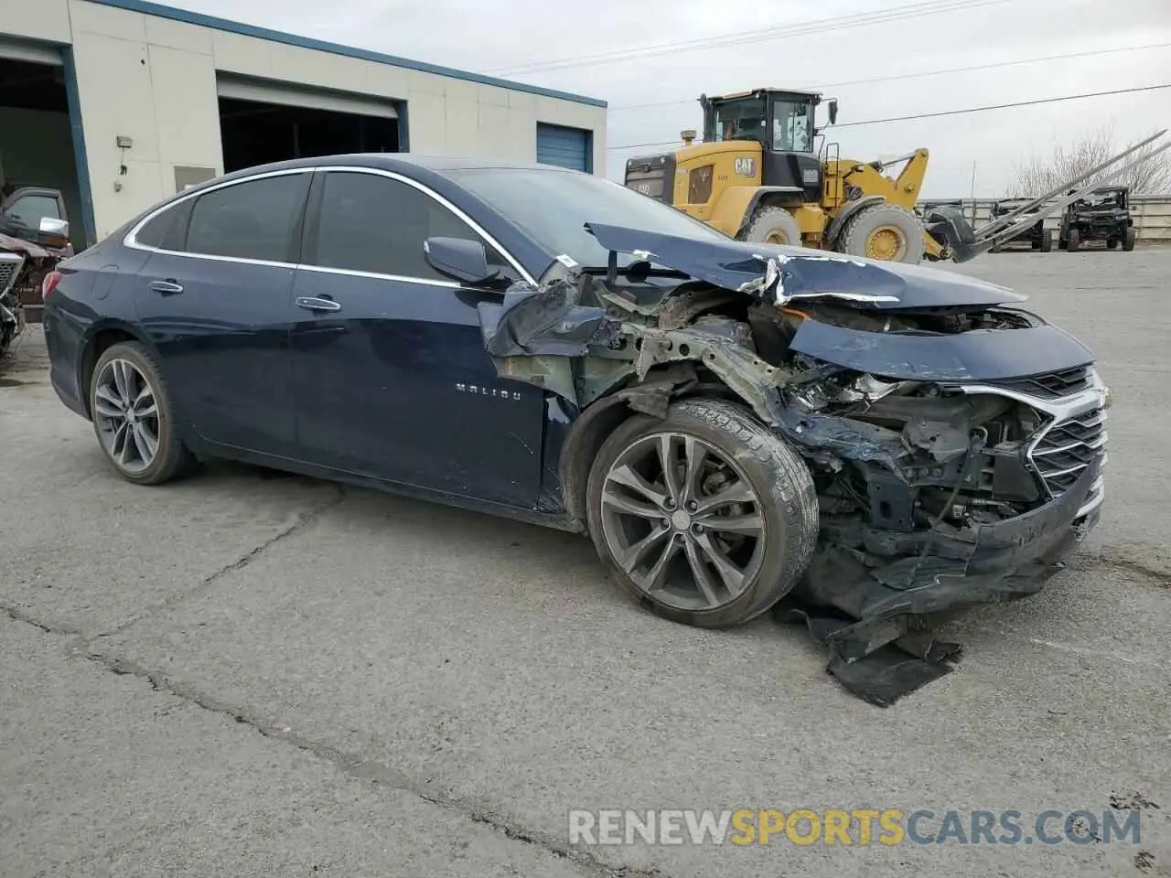4 Photograph of a damaged car 1G1ZE5SXXLF149221 CHEVROLET MALIBU 2020