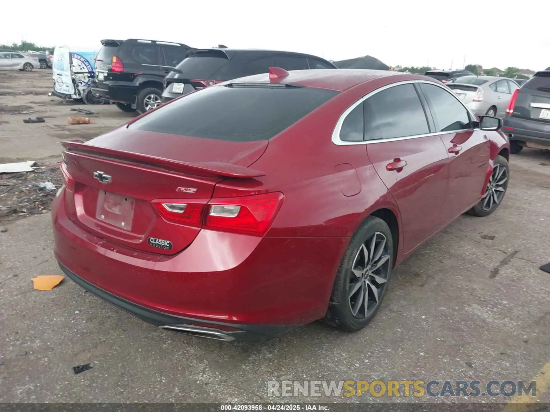 4 Photograph of a damaged car 1G1ZG5ST0LF063858 CHEVROLET MALIBU 2020