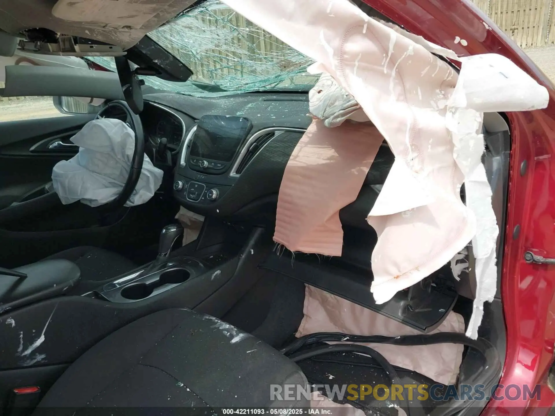 5 Photograph of a damaged car 1G1ZG5ST0LF125131 CHEVROLET MALIBU 2020