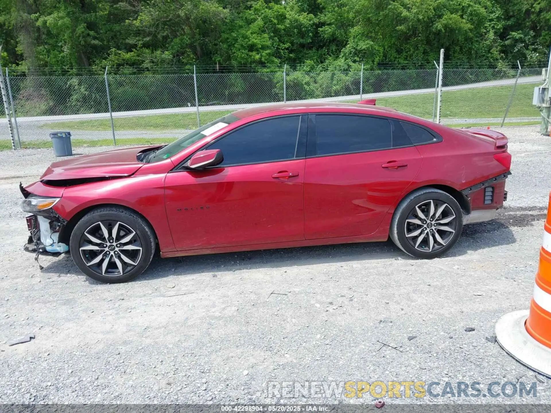 14 Photograph of a damaged car 1G1ZG5ST0LF125355 CHEVROLET MALIBU 2020