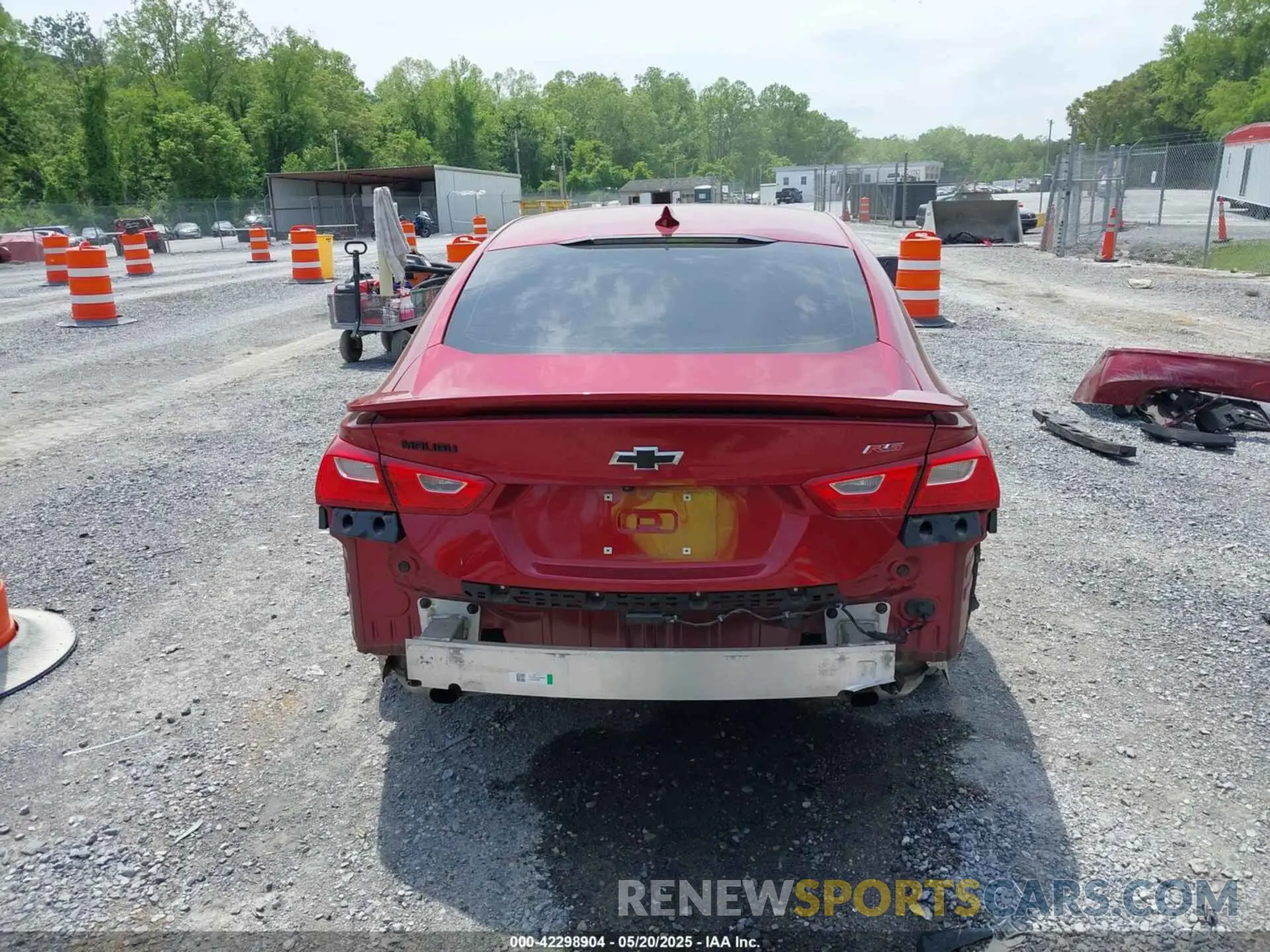 16 Photograph of a damaged car 1G1ZG5ST0LF125355 CHEVROLET MALIBU 2020