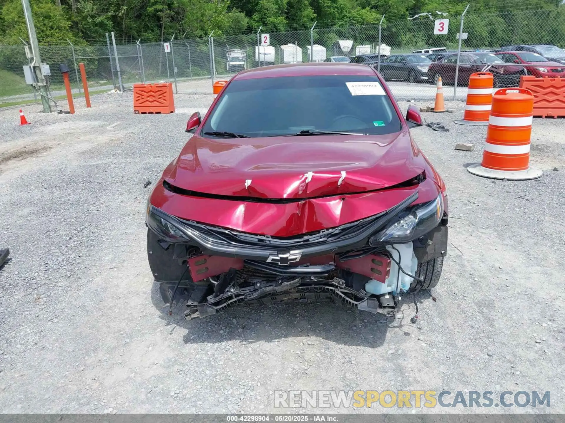 6 Photograph of a damaged car 1G1ZG5ST0LF125355 CHEVROLET MALIBU 2020