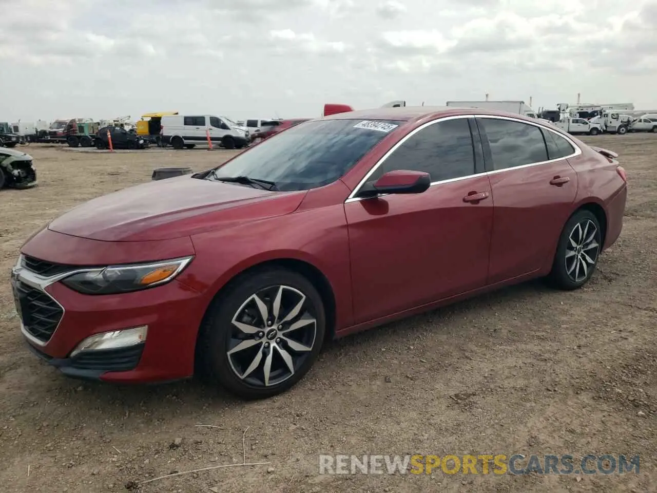 1 Photograph of a damaged car 1G1ZG5ST1LF066171 CHEVROLET MALIBU 2020