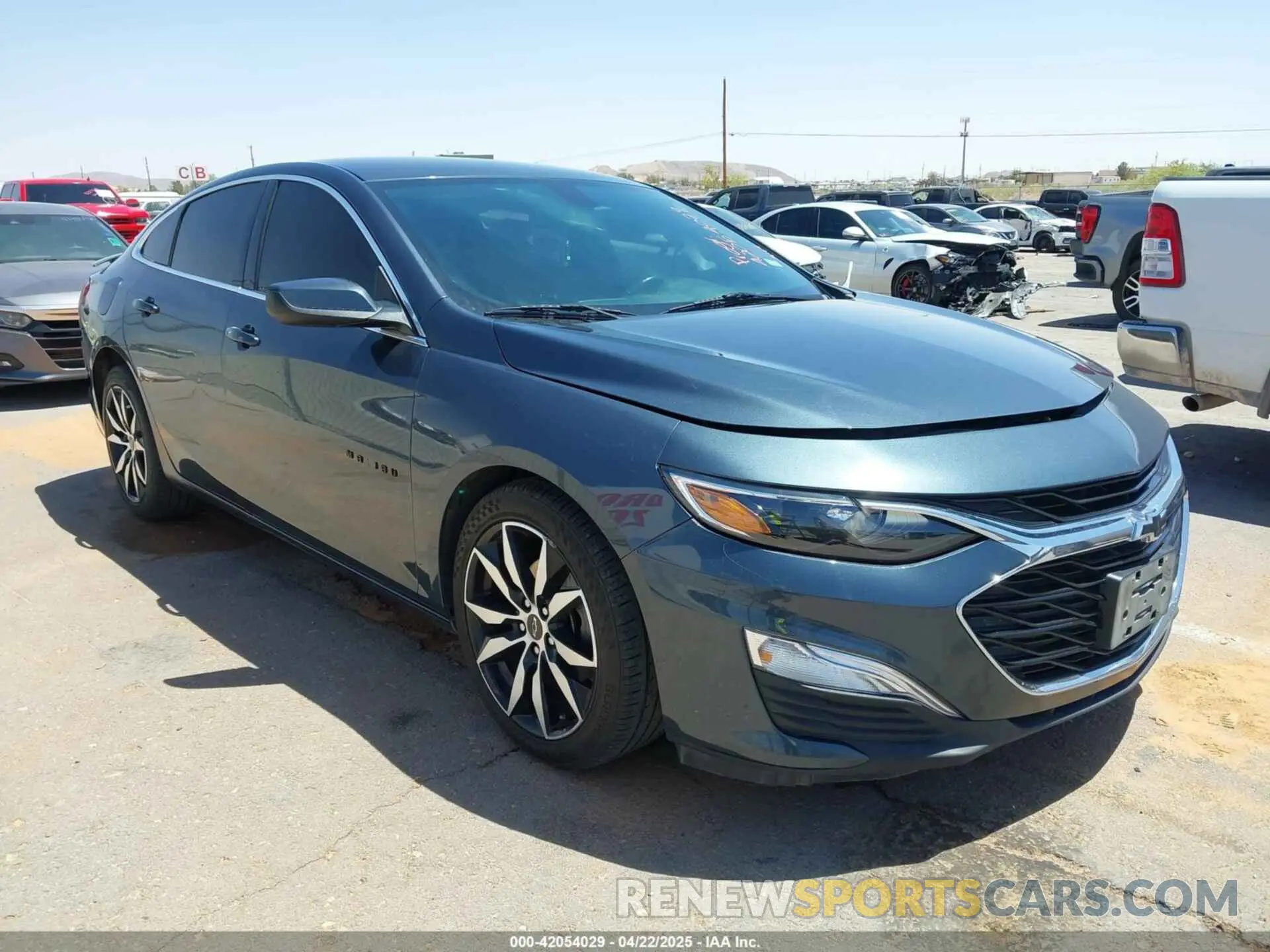 1 Photograph of a damaged car 1G1ZG5ST1LF120827 CHEVROLET MALIBU 2020