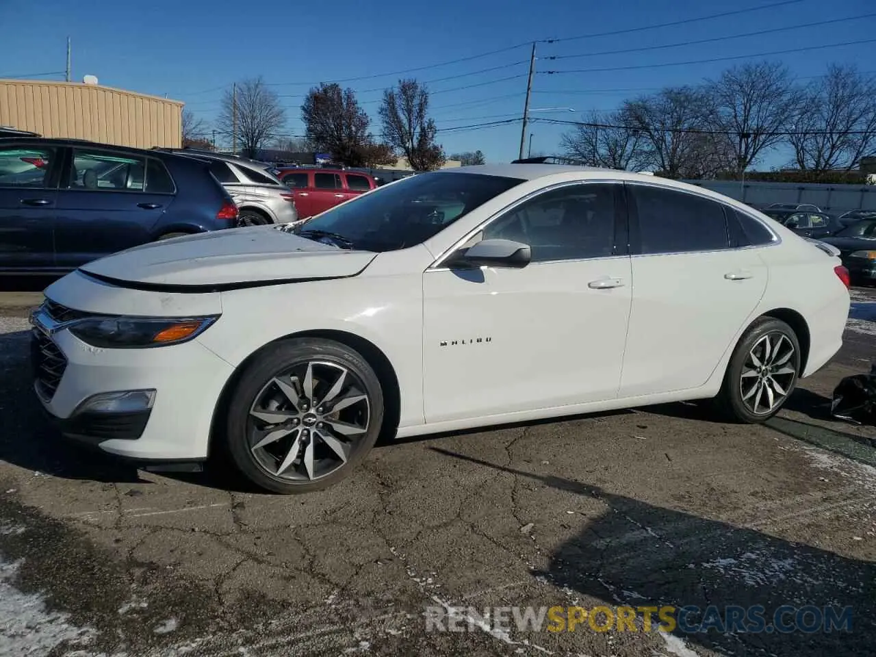 1 Photograph of a damaged car 1G1ZG5ST1LF139510 CHEVROLET MALIBU 2020