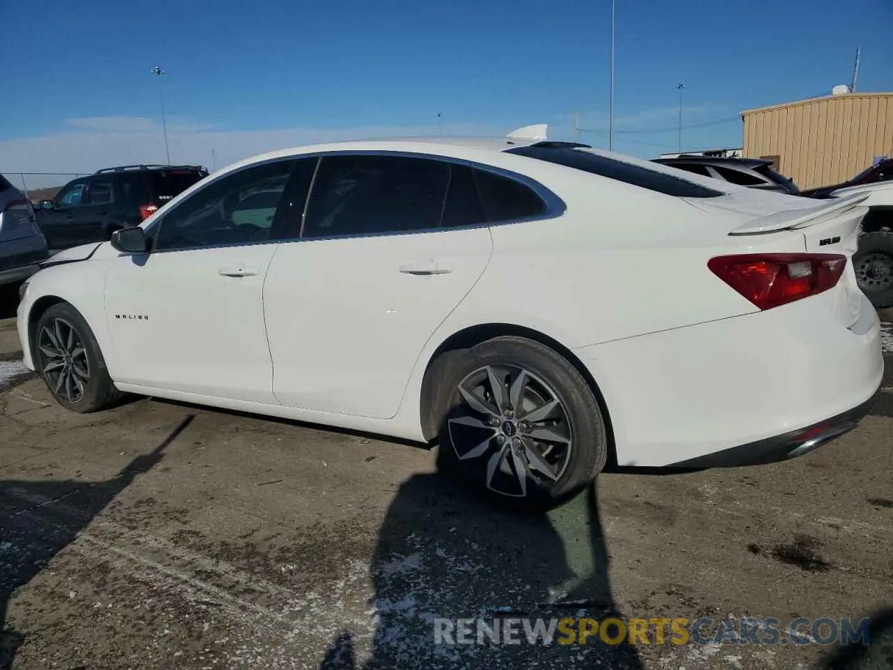 2 Photograph of a damaged car 1G1ZG5ST1LF139510 CHEVROLET MALIBU 2020