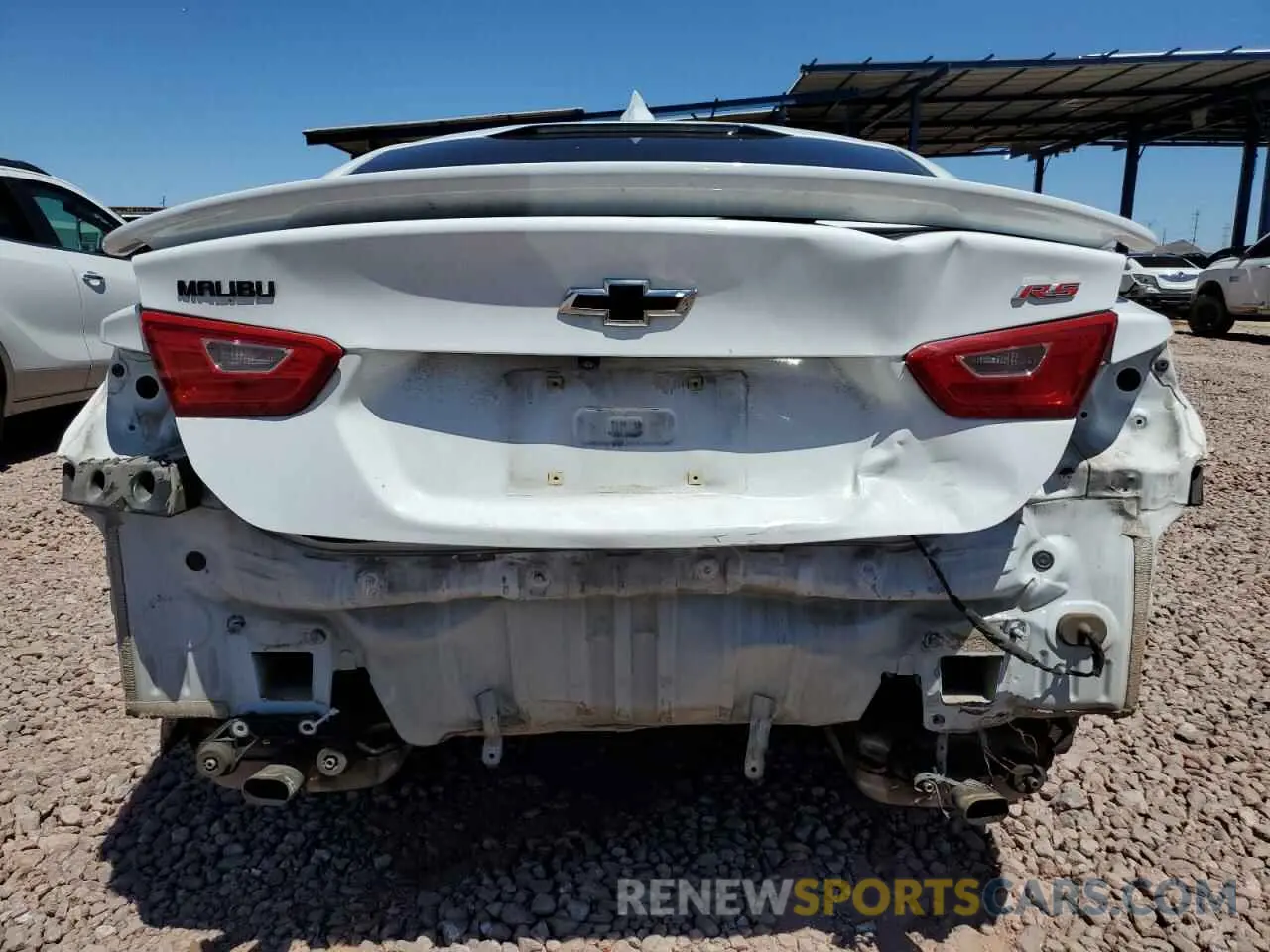 6 Photograph of a damaged car 1G1ZG5ST2LF023622 CHEVROLET MALIBU 2020