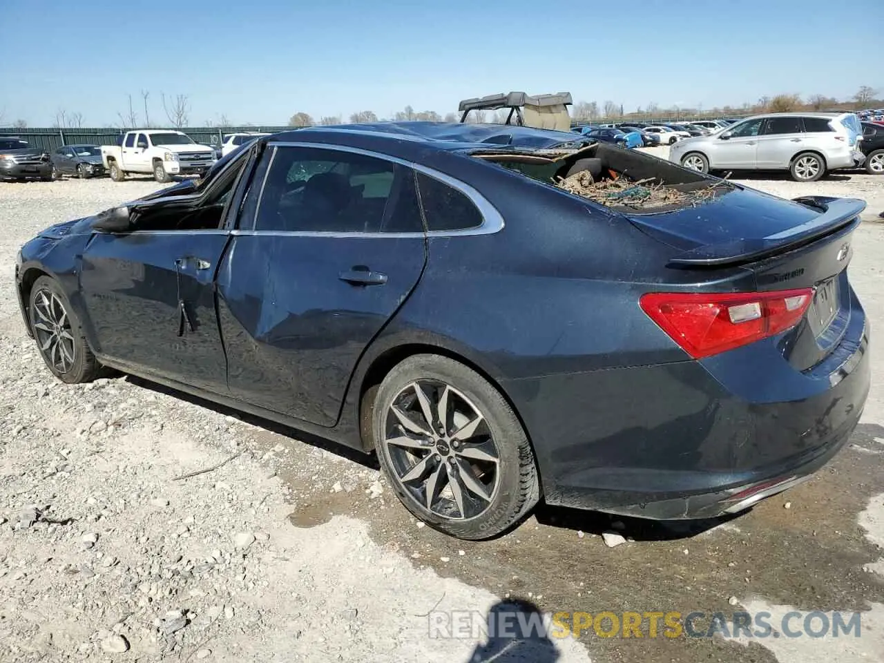 2 Photograph of a damaged car 1G1ZG5ST2LF026486 CHEVROLET MALIBU 2020