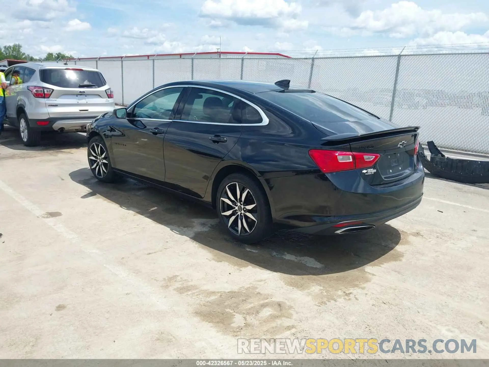 3 Photograph of a damaged car 1G1ZG5ST2LF047144 CHEVROLET MALIBU 2020
