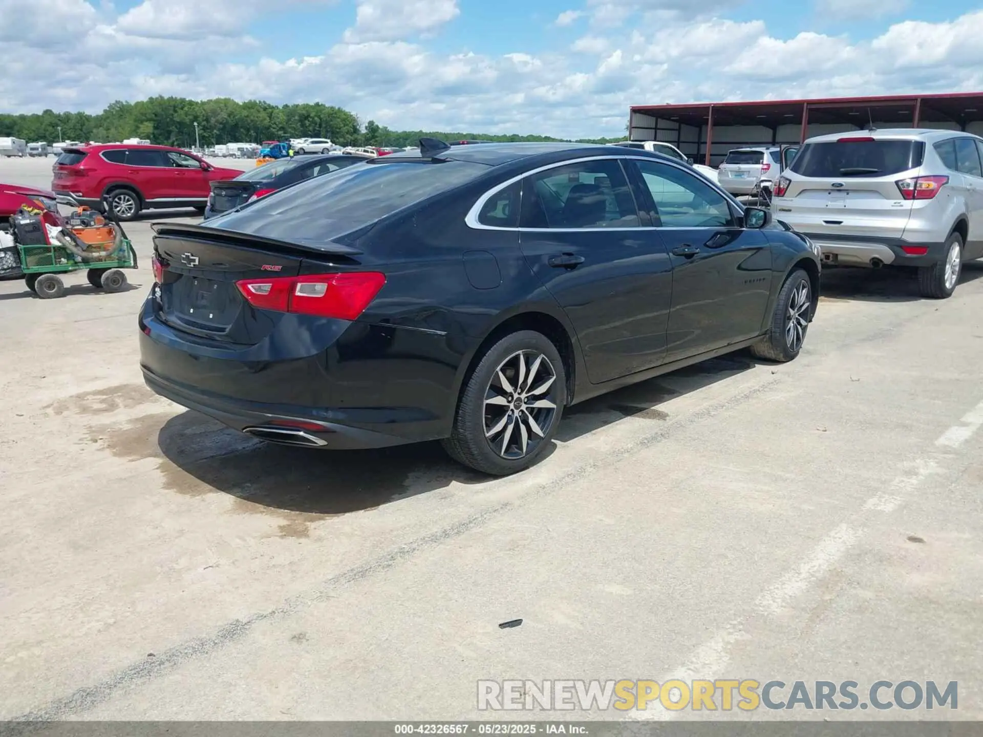 4 Photograph of a damaged car 1G1ZG5ST2LF047144 CHEVROLET MALIBU 2020