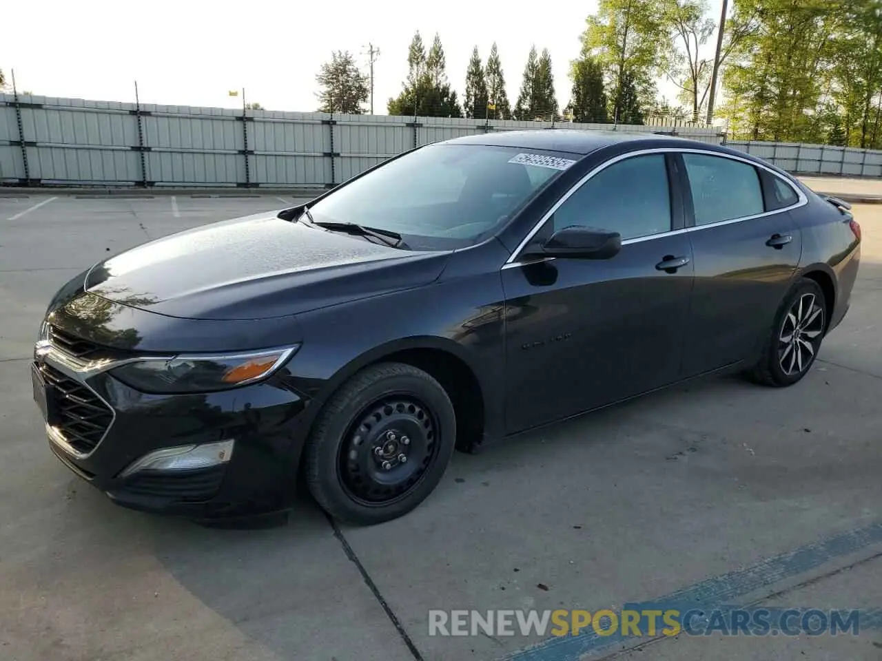 1 Photograph of a damaged car 1G1ZG5ST2LF156283 CHEVROLET MALIBU 2020
