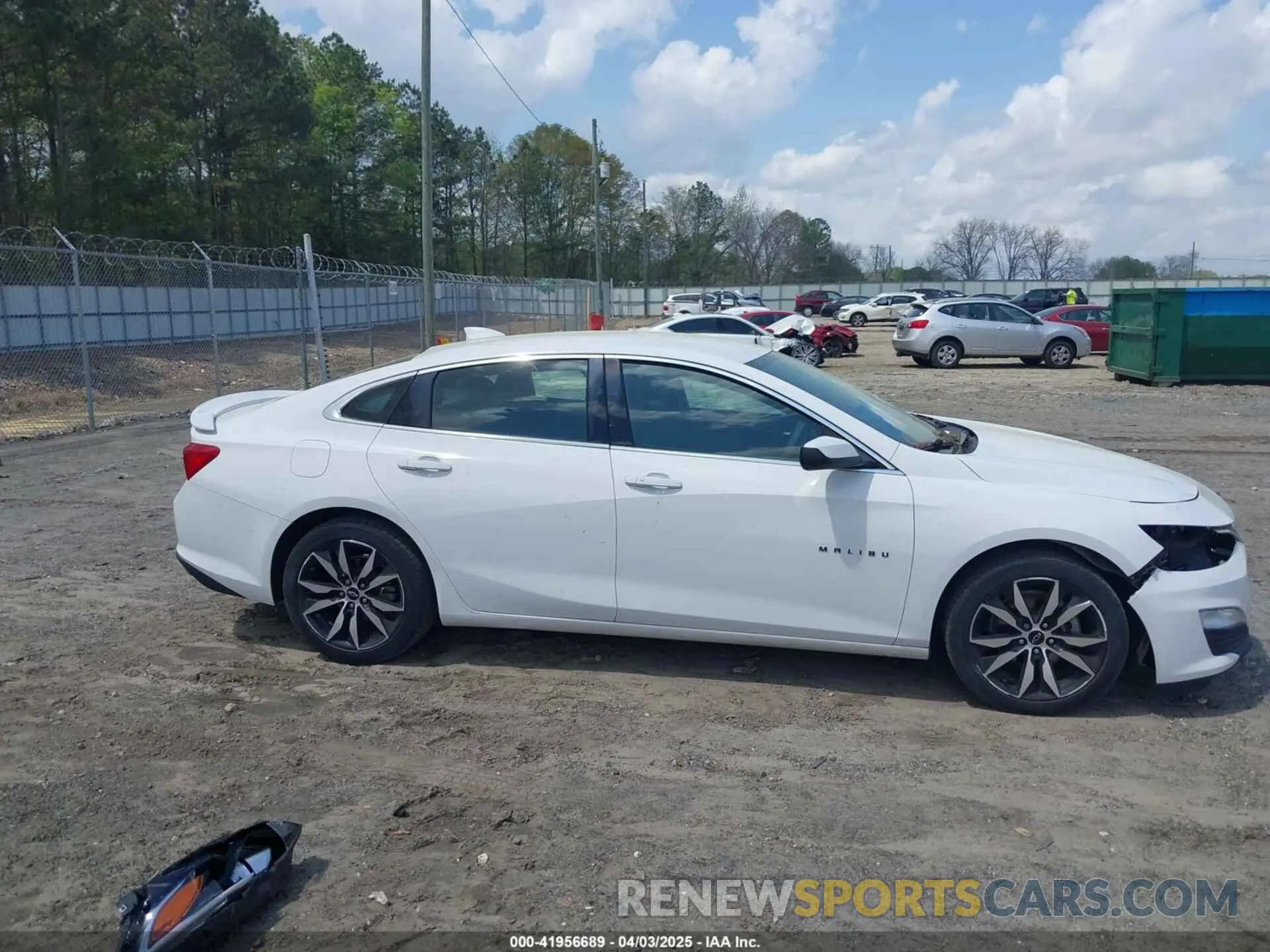 14 Photograph of a damaged car 1G1ZG5ST3LF023113 CHEVROLET MALIBU 2020