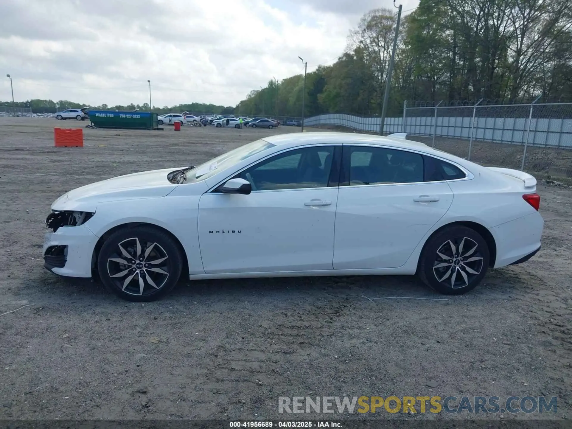 15 Photograph of a damaged car 1G1ZG5ST3LF023113 CHEVROLET MALIBU 2020