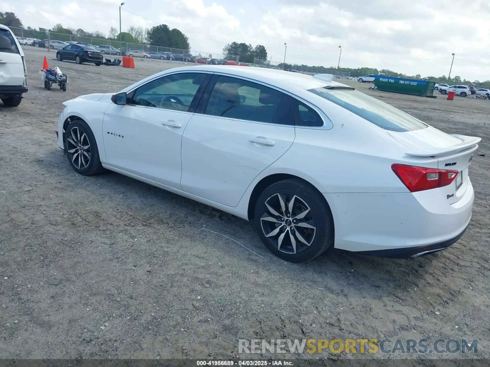 3 Photograph of a damaged car 1G1ZG5ST3LF023113 CHEVROLET MALIBU 2020