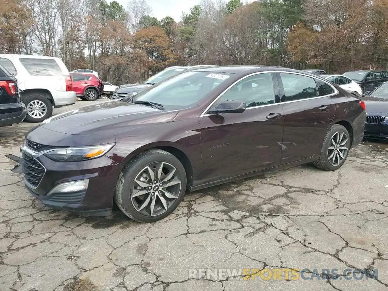 1 Photograph of a damaged car 1G1ZG5ST3LF024228 CHEVROLET MALIBU 2020