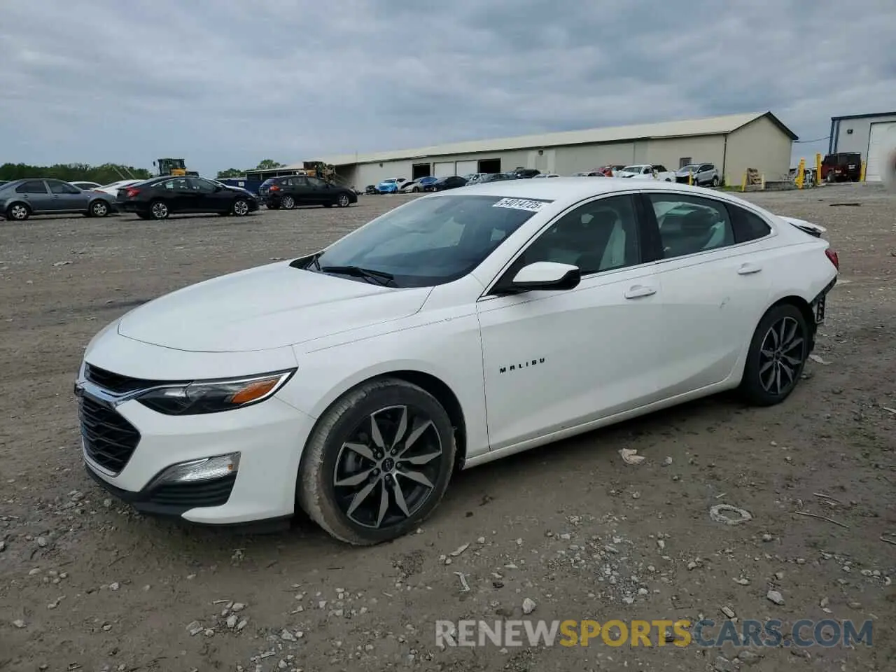 1 Photograph of a damaged car 1G1ZG5ST3LF057102 CHEVROLET MALIBU 2020