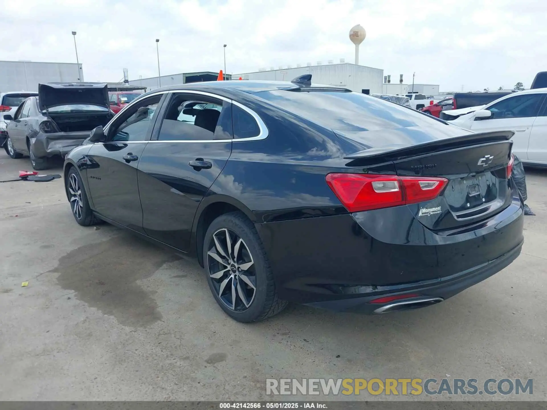 3 Photograph of a damaged car 1G1ZG5ST3LF143817 CHEVROLET MALIBU 2020