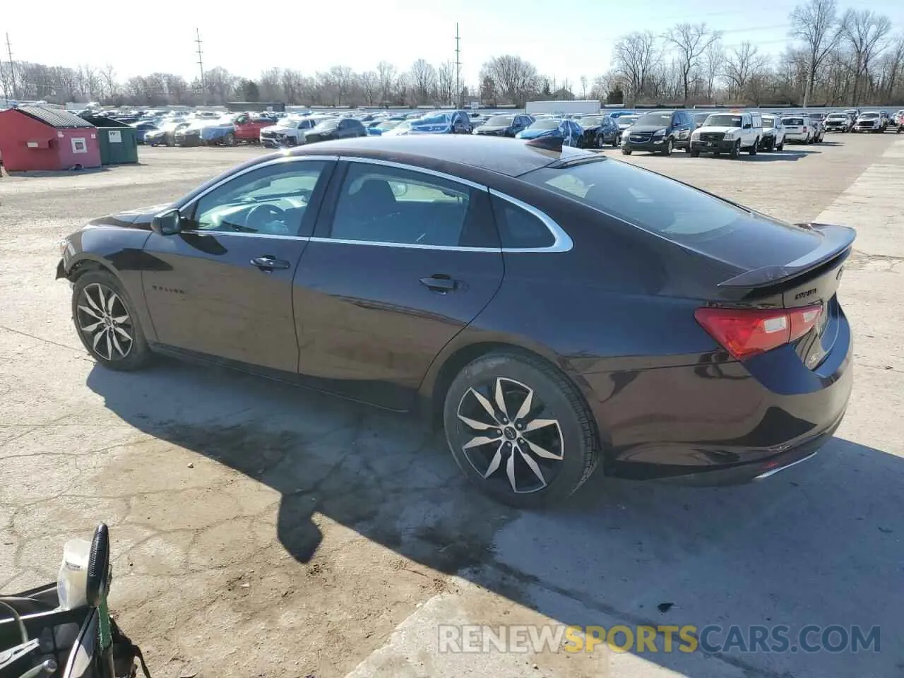 2 Photograph of a damaged car 1G1ZG5ST4LF086320 CHEVROLET MALIBU 2020