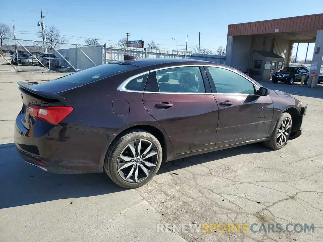 3 Photograph of a damaged car 1G1ZG5ST4LF086320 CHEVROLET MALIBU 2020