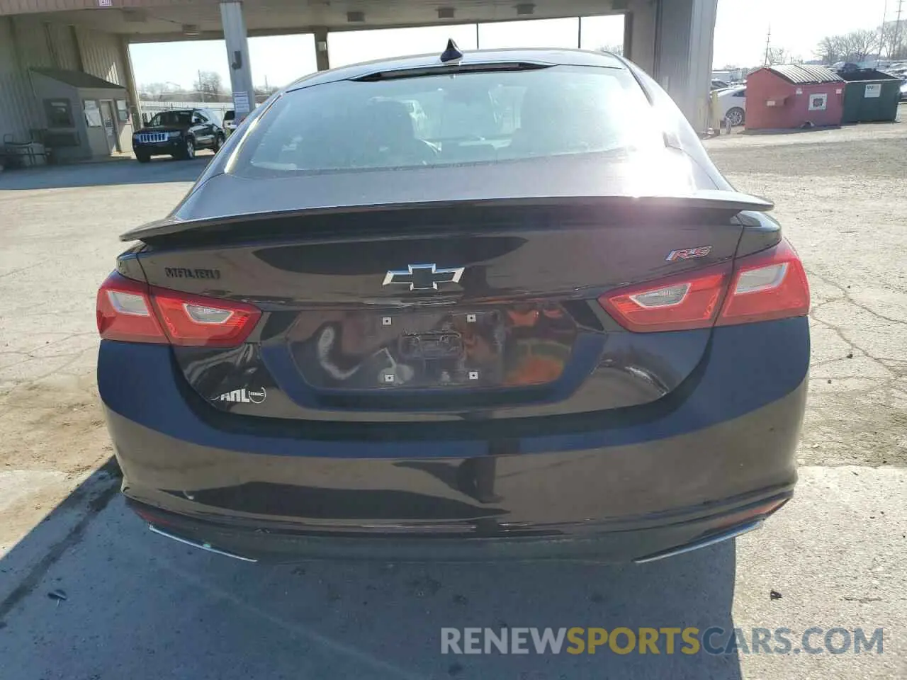 6 Photograph of a damaged car 1G1ZG5ST4LF086320 CHEVROLET MALIBU 2020