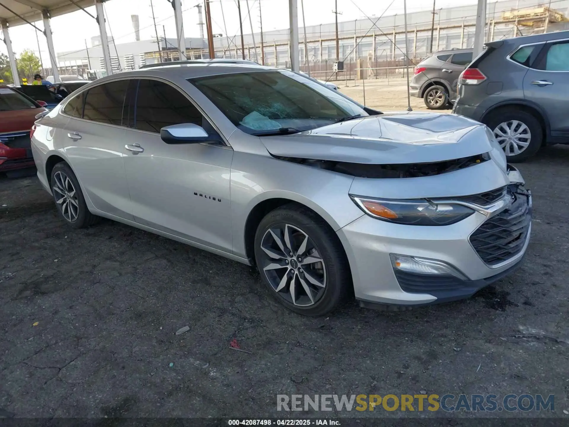 1 Photograph of a damaged car 1G1ZG5ST4LF098533 CHEVROLET MALIBU 2020
