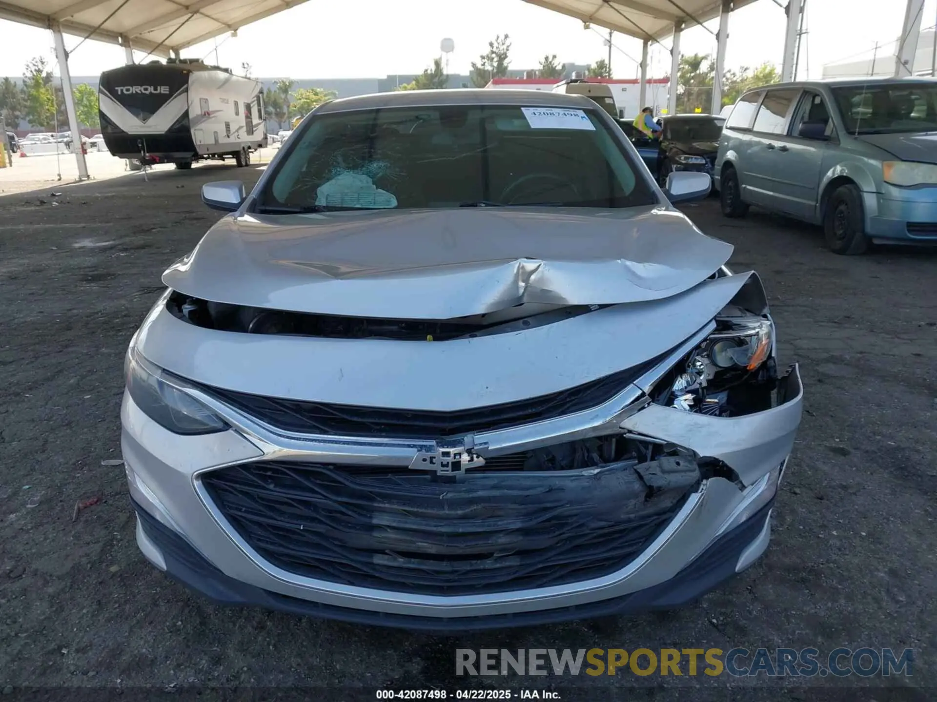 12 Photograph of a damaged car 1G1ZG5ST4LF098533 CHEVROLET MALIBU 2020