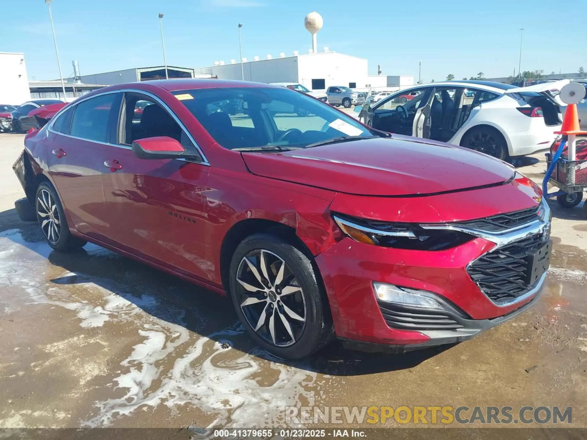 1 Photograph of a damaged car 1G1ZG5ST4LF116626 CHEVROLET MALIBU 2020