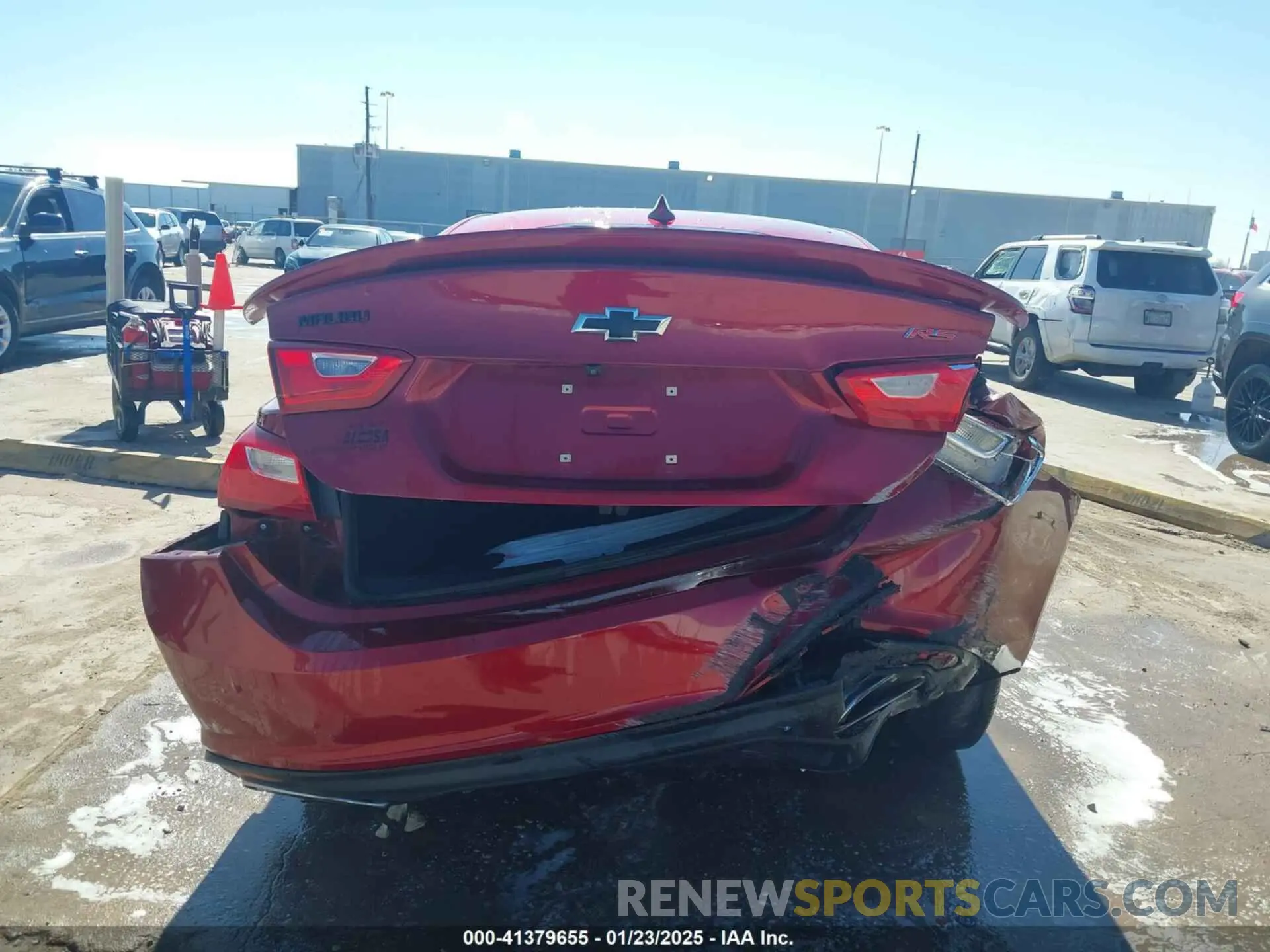 16 Photograph of a damaged car 1G1ZG5ST4LF116626 CHEVROLET MALIBU 2020