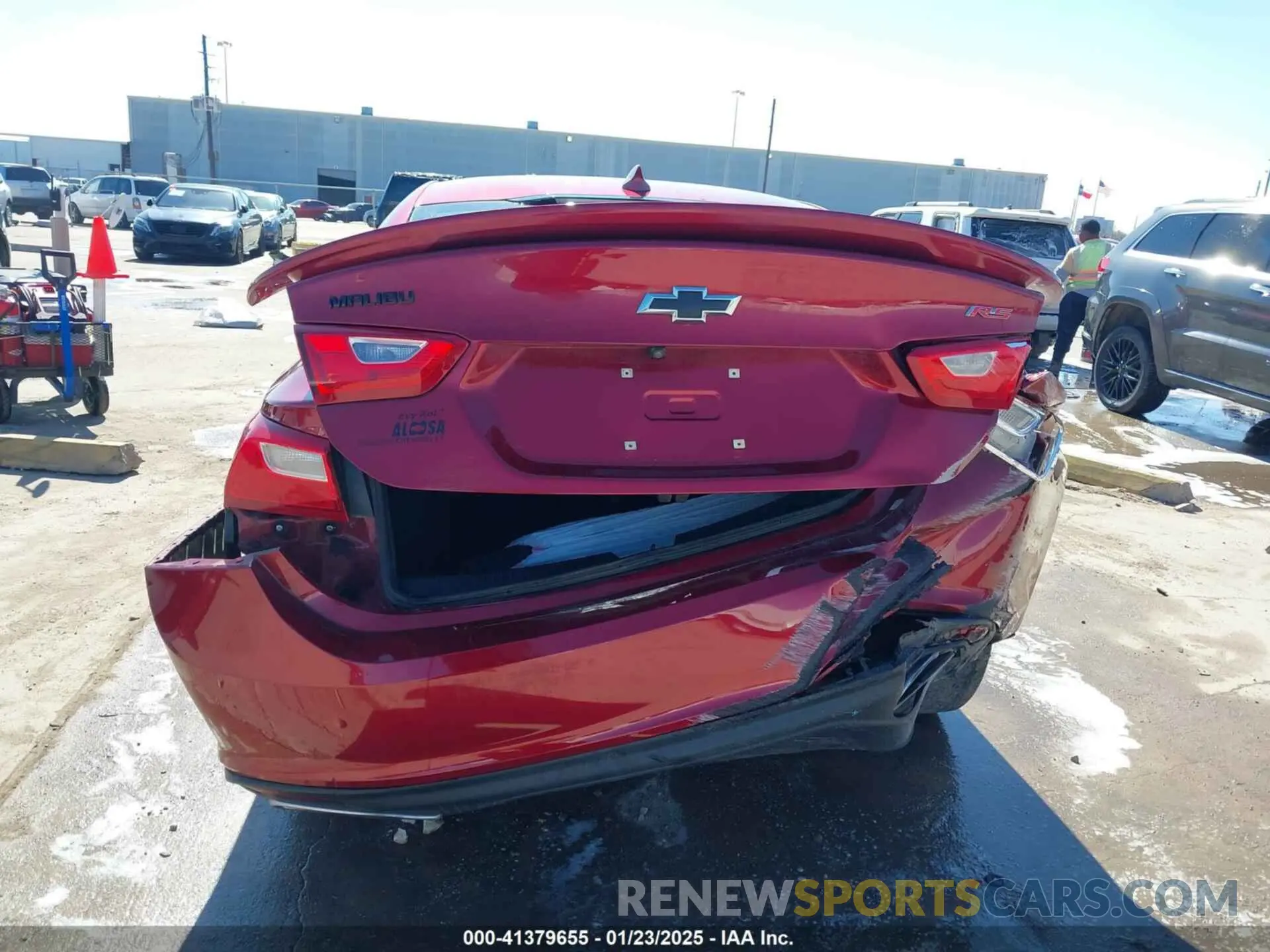 6 Photograph of a damaged car 1G1ZG5ST4LF116626 CHEVROLET MALIBU 2020