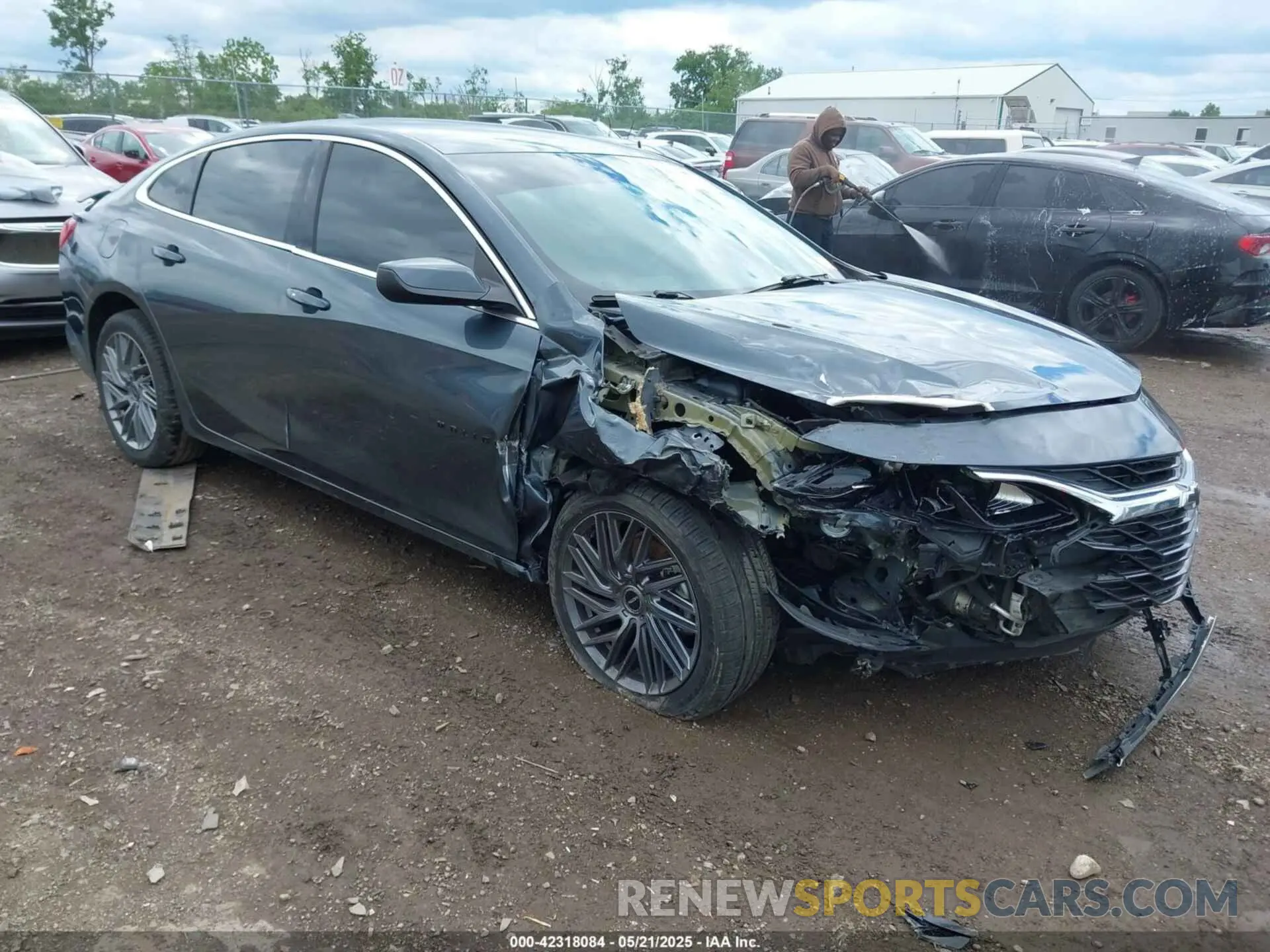 1 Photograph of a damaged car 1G1ZG5ST4LF121213 CHEVROLET MALIBU 2020