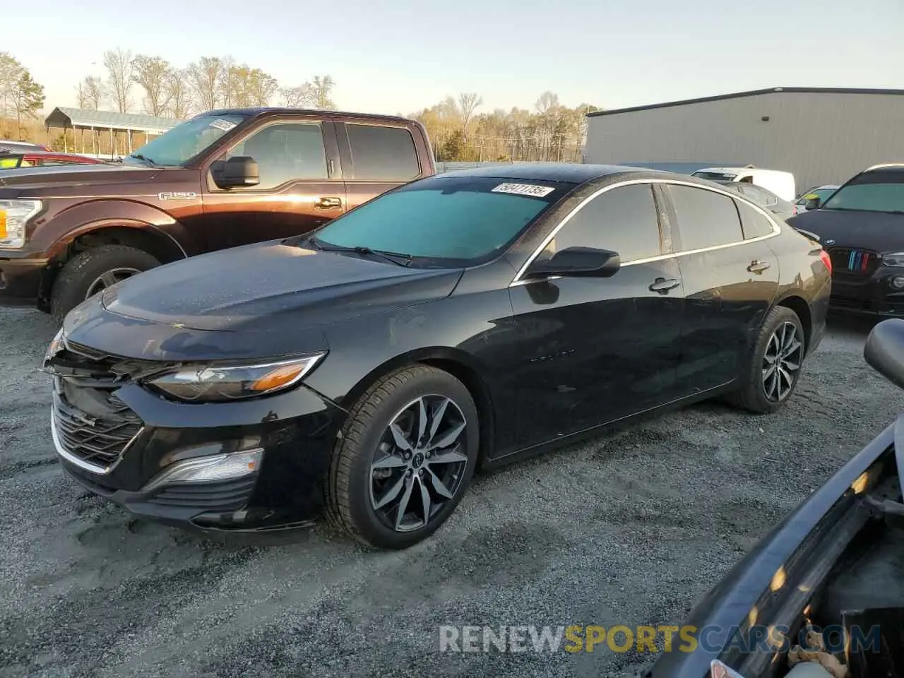 1 Photograph of a damaged car 1G1ZG5ST4LF121373 CHEVROLET MALIBU 2020
