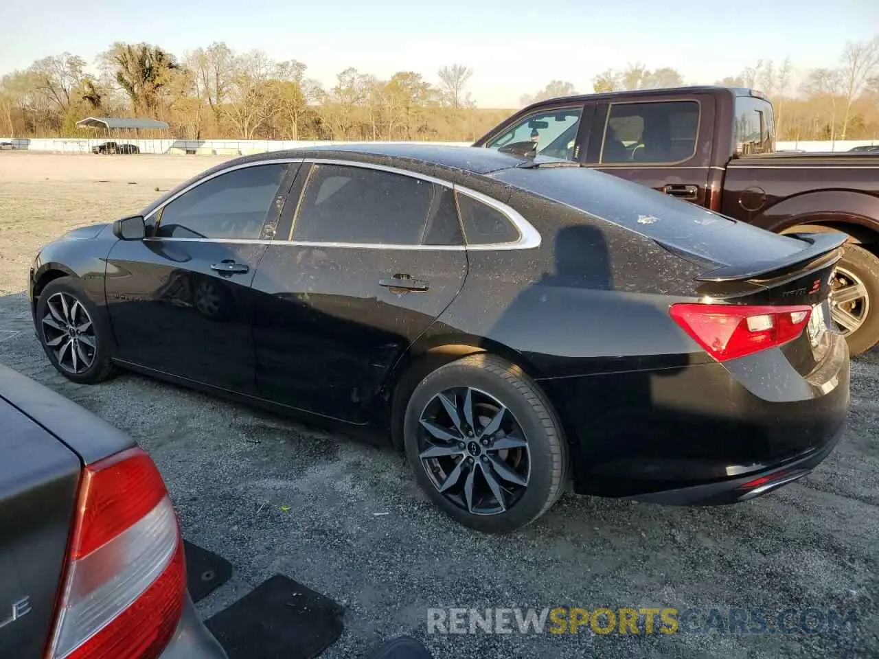 2 Photograph of a damaged car 1G1ZG5ST4LF121373 CHEVROLET MALIBU 2020