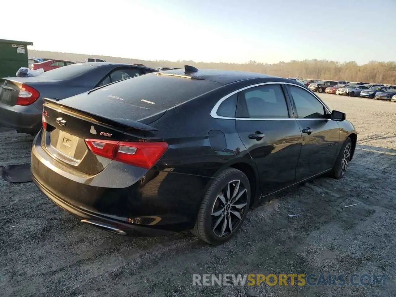 3 Photograph of a damaged car 1G1ZG5ST4LF121373 CHEVROLET MALIBU 2020