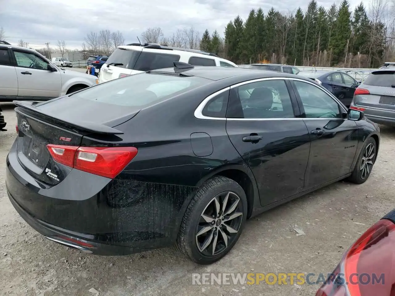 3 Photograph of a damaged car 1G1ZG5ST5LF078646 CHEVROLET MALIBU 2020
