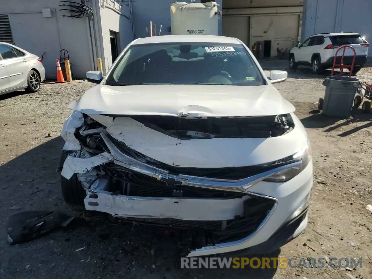 5 Photograph of a damaged car 1G1ZG5ST5LF119888 CHEVROLET MALIBU 2020