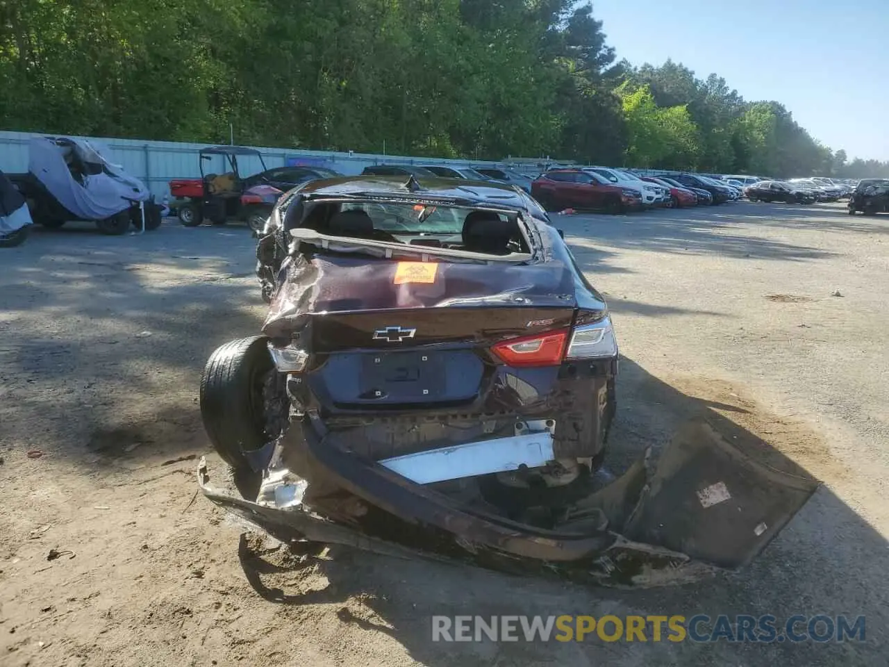 6 Photograph of a damaged car 1G1ZG5ST5LF145567 CHEVROLET MALIBU 2020
