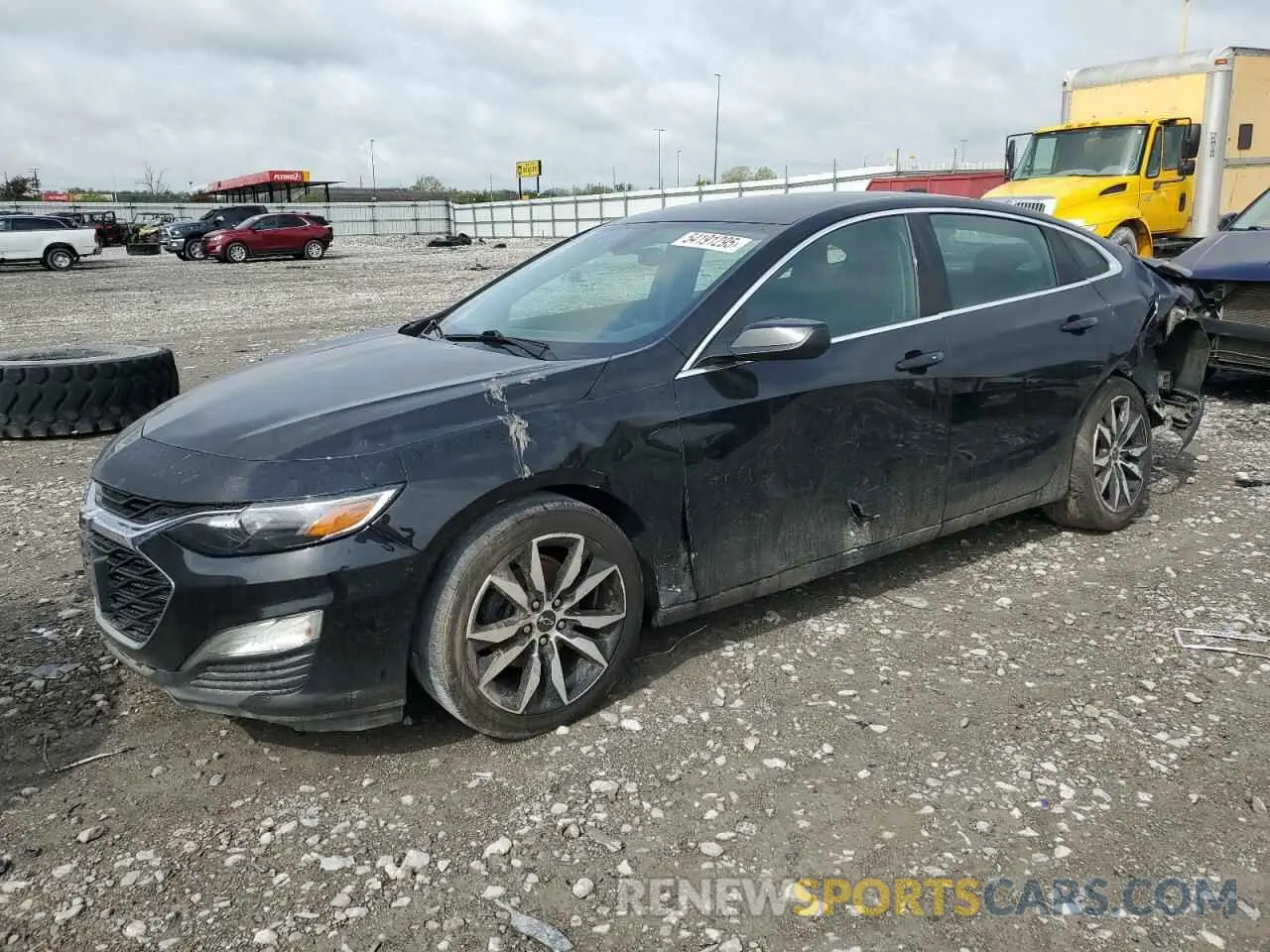 1 Photograph of a damaged car 1G1ZG5ST6LF136618 CHEVROLET MALIBU 2020